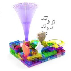 E-Blox Circuit Blox Real Working Glow LED FM Radio Toy Set Multicolored 66 pc
