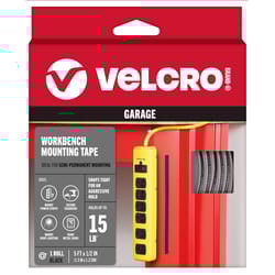 VELCRO Brand Workbench Mounting Tape Large Foam Workbench Mounting Tape 60 in. L 1 pk