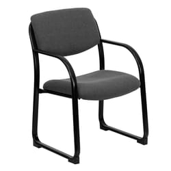 Flash Furniture Gray Fabric Reception Chair