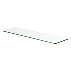 Dolle Glassline 0.31 in. H X 31.5 in. W X 7.9 in. D Clear Glass Shelf Board