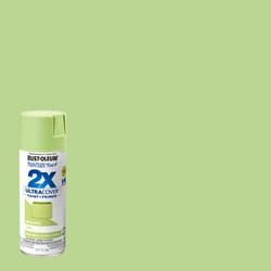 Rust-Oleum Painter's Touch 2X Ultra Cover Satin Green Apple Paint+Primer Spray Paint 12 oz