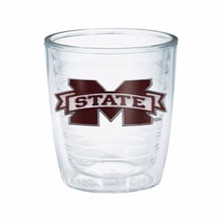 Tervis Collegiate 16 oz Clear BPA Free Mississippi State Bulldogs Tumbler