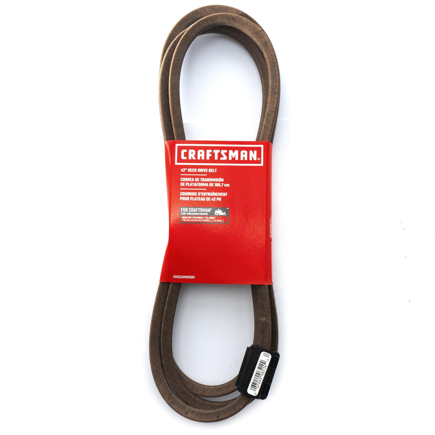 Craftsman Deck Drive Belt 0.51 in. W X 117.01 in. L For Riding Mowers Uae Electronic uaeelectronic.com