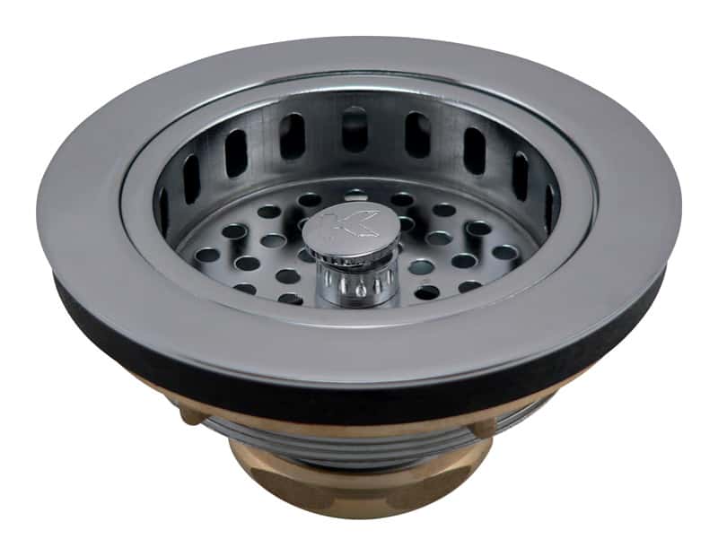 Ace 31/2 in. Dia. Chrome Strainer Basket Ace Hardware