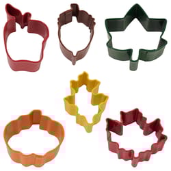 R&M International Corp Multicolored Steel Cookie Cutter Set