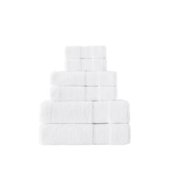 Pinehurst Organic White Cotton Bath Accessory Set