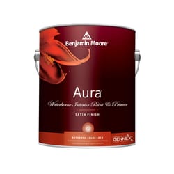 Benjamin Moore Aura Satin Base 3 Paint and Primer Interior 1 gal