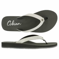 Cobian Fiesta Skinny Bounce Women's Flip-Flops 9 US White