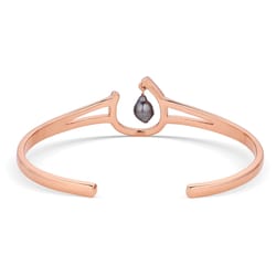 Montana Silversmiths Women's Elegant Aura Cuff Rose Gold Bracelet One Size Fits Most