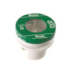 Bussmann 25 amps Tamper Proof Plug Fuse 4 pk