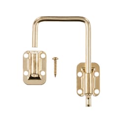 Ace Bright Brass Brass Indoor Sliding Door Latch