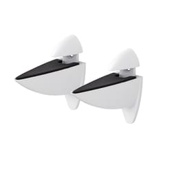 Dolle Ara 4.5 in. H X 1.8 in. W X 4.1 in. D White Metal Shelf Clips