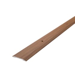 M-D BUILDING PRODUCTS METAL DECOR 1.25 in. W X 36 in. L Natural Cherry Aluminum Seam Binder