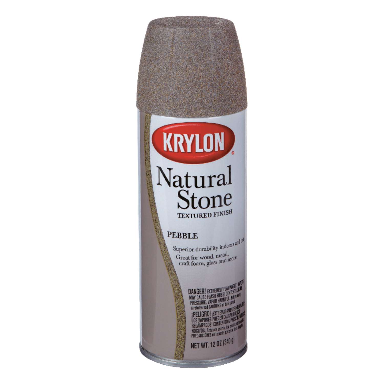 Krylon Textured Pebble Spray Paint 12 Ounce Ace Hardware