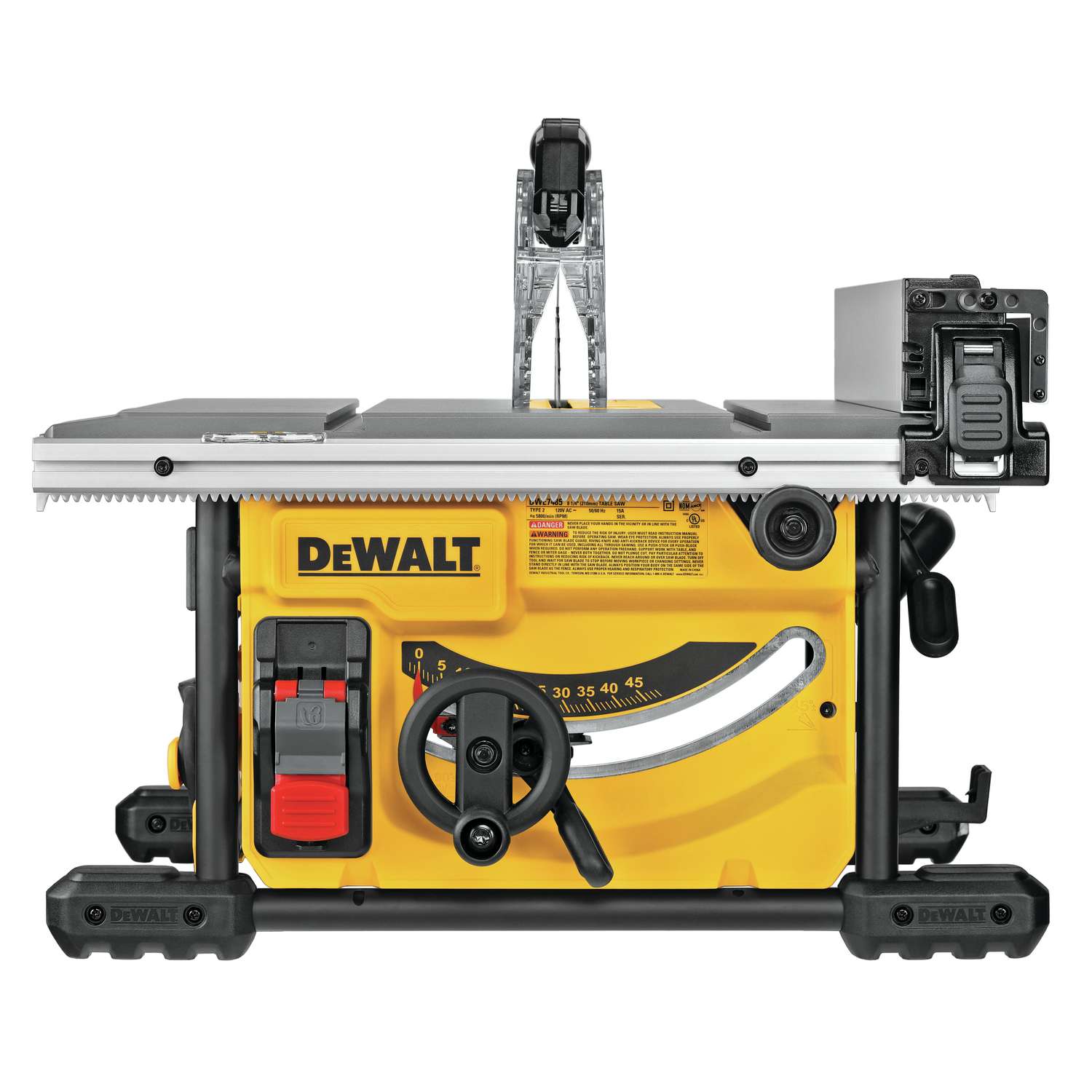 DeWalt 81/4 in. Corded Compact Table Saw 15 amps 5800 rpm Ace Hardware
