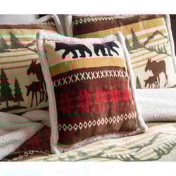 Carstens Inc 18 in. H X 18 in. L Multicolored Polyester Pillow