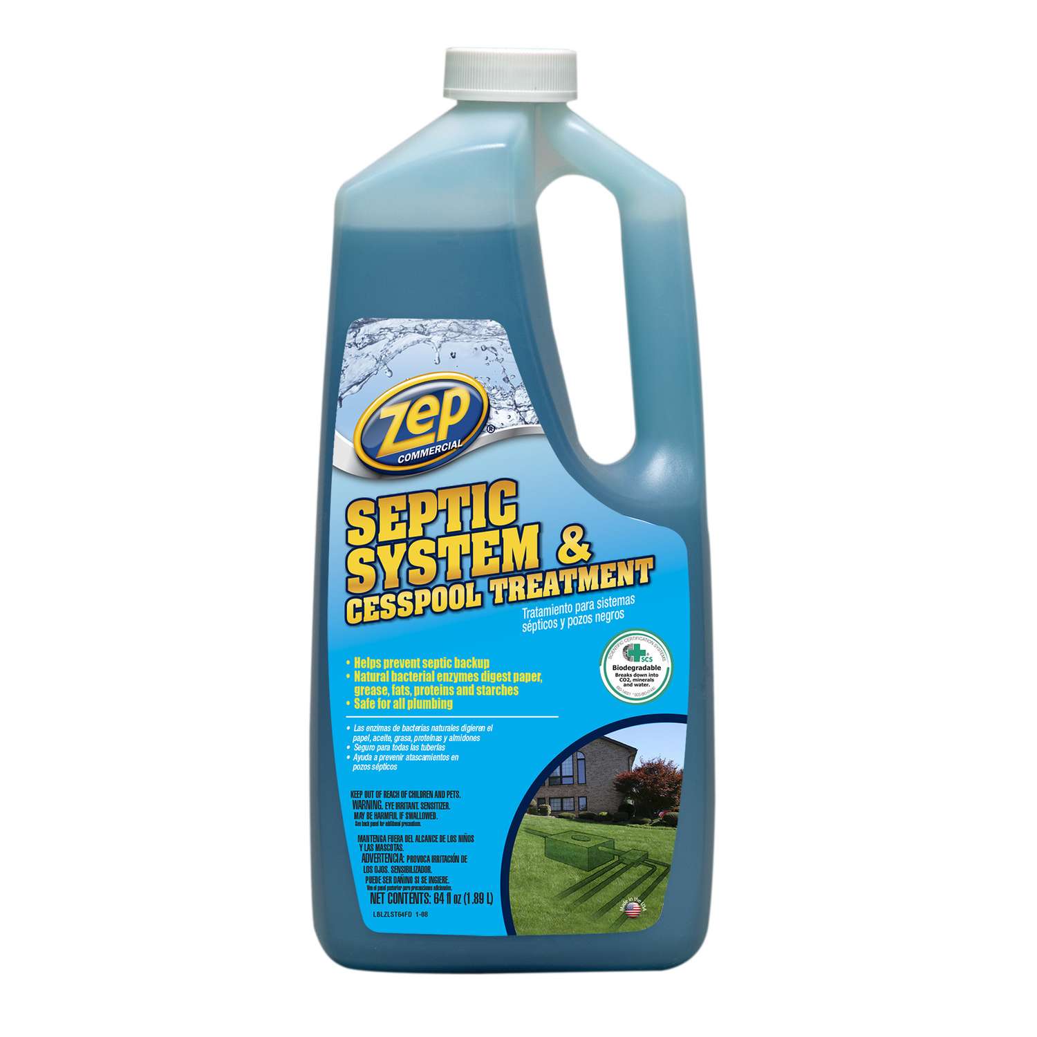Zep Liquid Septic System Treatment 64 oz Ace Hardware