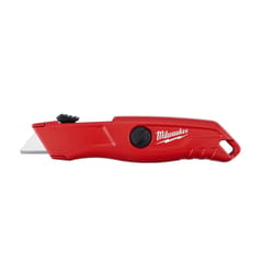 Milwaukee 5-3/4 in. Self-Retracting Safety Knife Red 1 pc