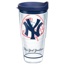 Tervis MLB 24 oz New York Yankees Multicolored BPA Free Tumbler with Lid