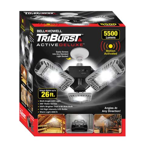 Bell+Howell Triburst 4000 Lumen LED Garage Lights Ceiling LED High-Int –  Bell + Howell