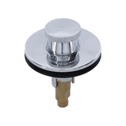 Danco 5/16 in. Chrome Brass Lift Plug and Drain