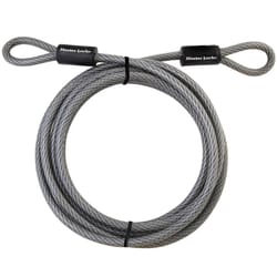 Master Lock 180-in Gray Steel Keyed Cable Lock Master Lock 180-in Gray Steel Keyed Cable Lock