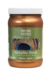 Modern Masters Shimmer Satin Antique Bronze Metallic Paint 1 qt
