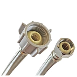 Fluidmaster 1/2 in. Ballcock X 7/8 in. D Ballcock 12 in. Braided Stainless Steel Toilet Supply Line