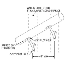 Ace Steel Handrail Bracket