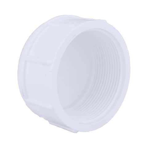 Charlotte Pipe Schedule 40 3 in. FPT PVC Cap 1 pk - Ace Hardware