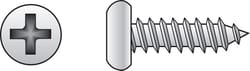 HILLMAN No. 8 Ga. X 2 in. L Phillips Pan Head Sheet Metal Screws 100 pk