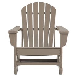 Signature Design by Ashley Sundown Treasure Brown HDPE Frame Rocking Chair