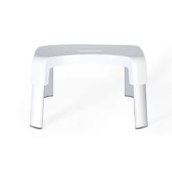 Better Living White Plastic Toilet Stool