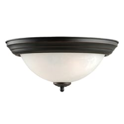 Design House Millbridge 5.8 in. H X 13.3 in. W X 13.3 in. L Ceiling Fixture