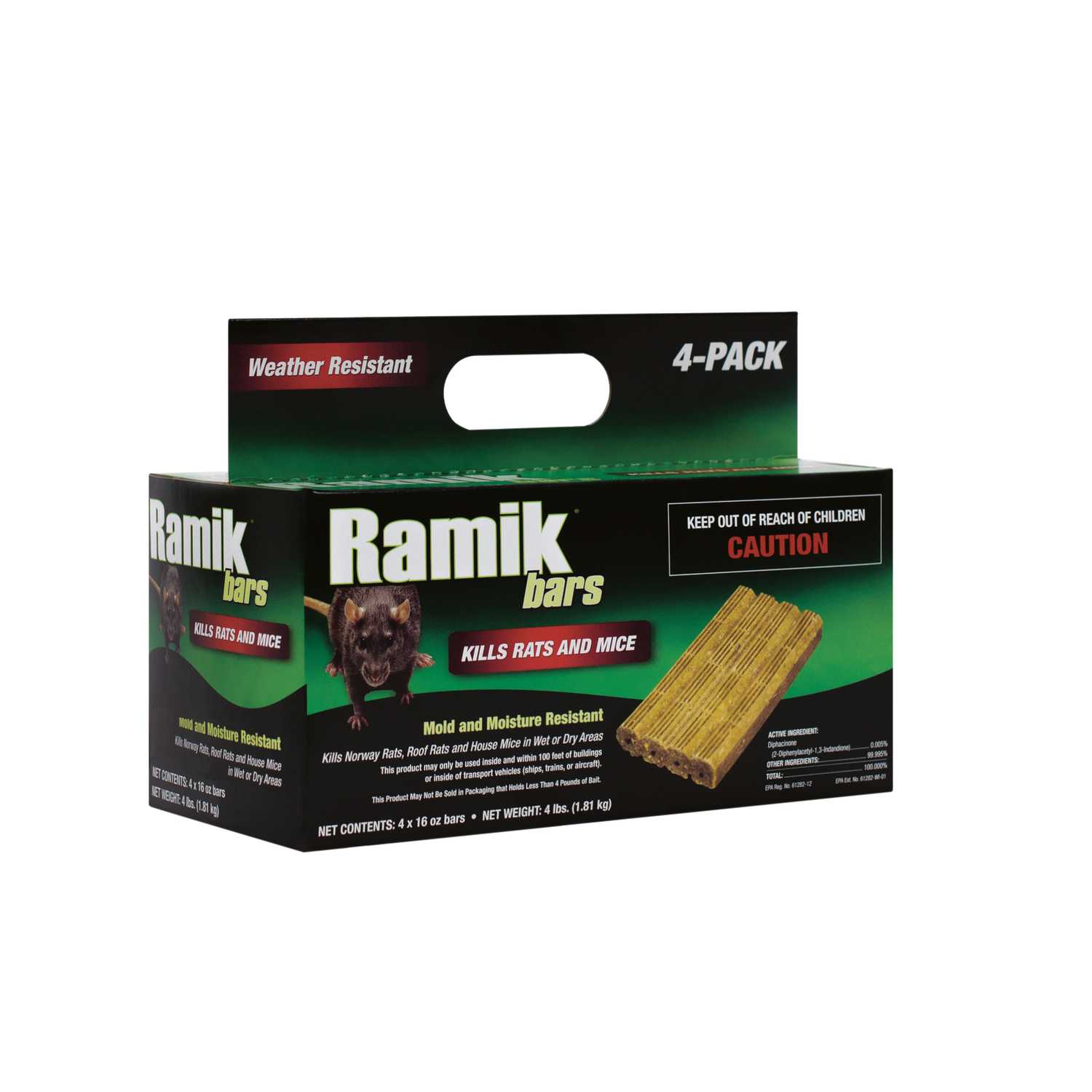 Ramik Small Bait Bar For Mice/Rats 4 pk - Ace Hardware