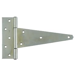 Ace 10 in. L Zinc-Plated Heavy Duty T Hinge 1 pk