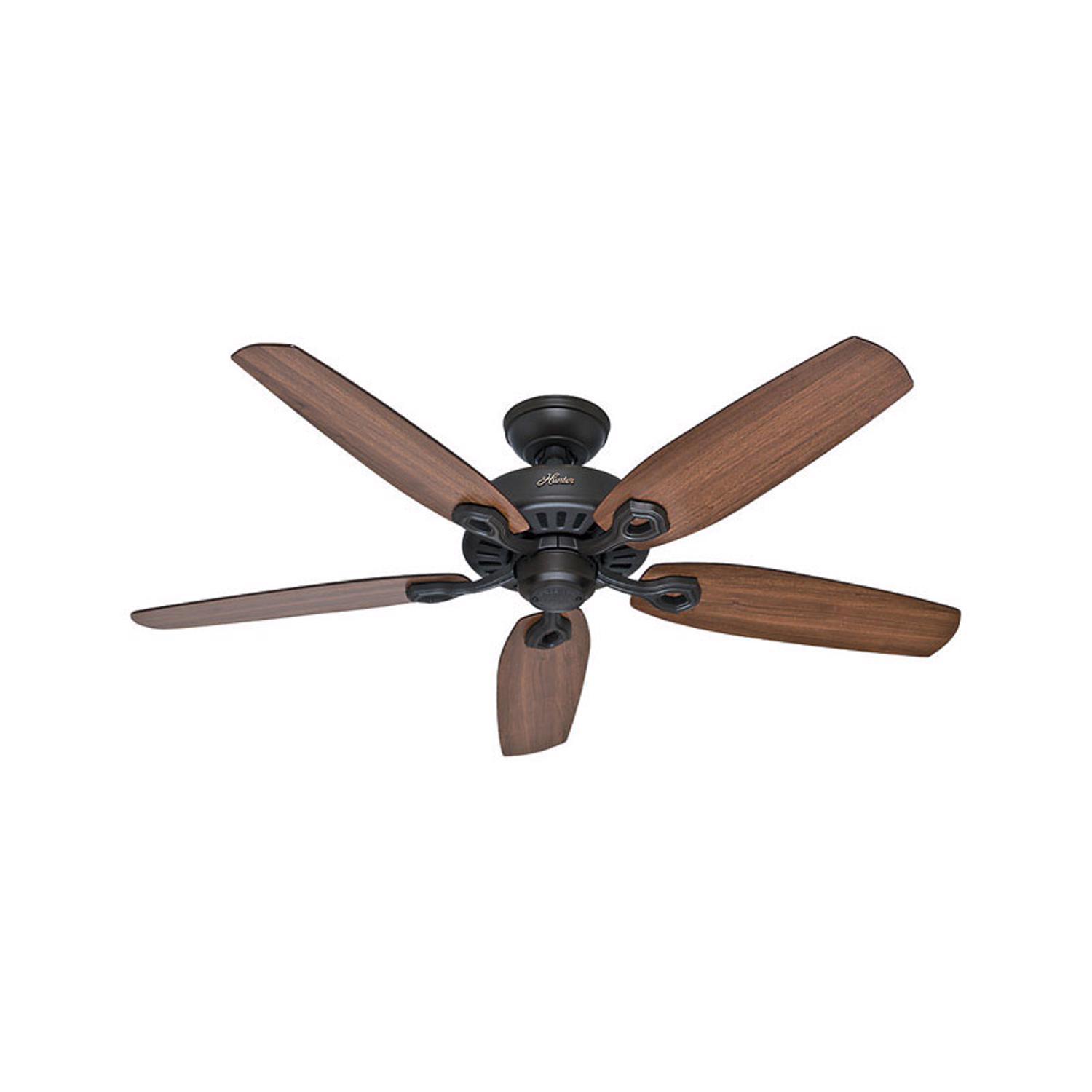 Hunter Builder 52 in. New Bronze Brown Indoor Ceiling Fan