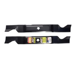 MaxPower 46 in. Standard Mower Blade Set For Riding Mowers 2 pk