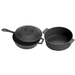 Bayou Classic Cast Iron Dutch Oven 3 pc