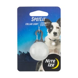 Nite Ize SpotLit White Cat/Dog Collar Light