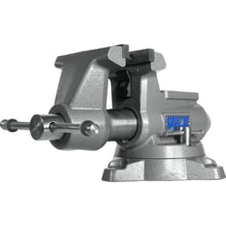 Wilton 5.5 in. Ductile Iron Mechanics Pro Bench Vise 360 deg Swivel Base