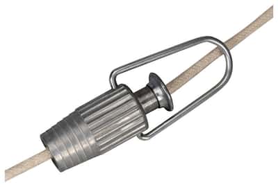 Sunline  1 in. Dia. UV-Inhibitor  Aluminum  Swivel Eye  Line Tight 