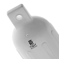 T-H Marine Boating Essentials White PVC Boat Fender