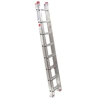 Werner 16 Ft. H X 16 Inch W Aluminum Extension Ladder Type III 200 lb