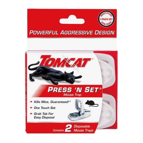 Tomcat® Mouse Snap Traps - Black, 2 pk - Harris Teeter