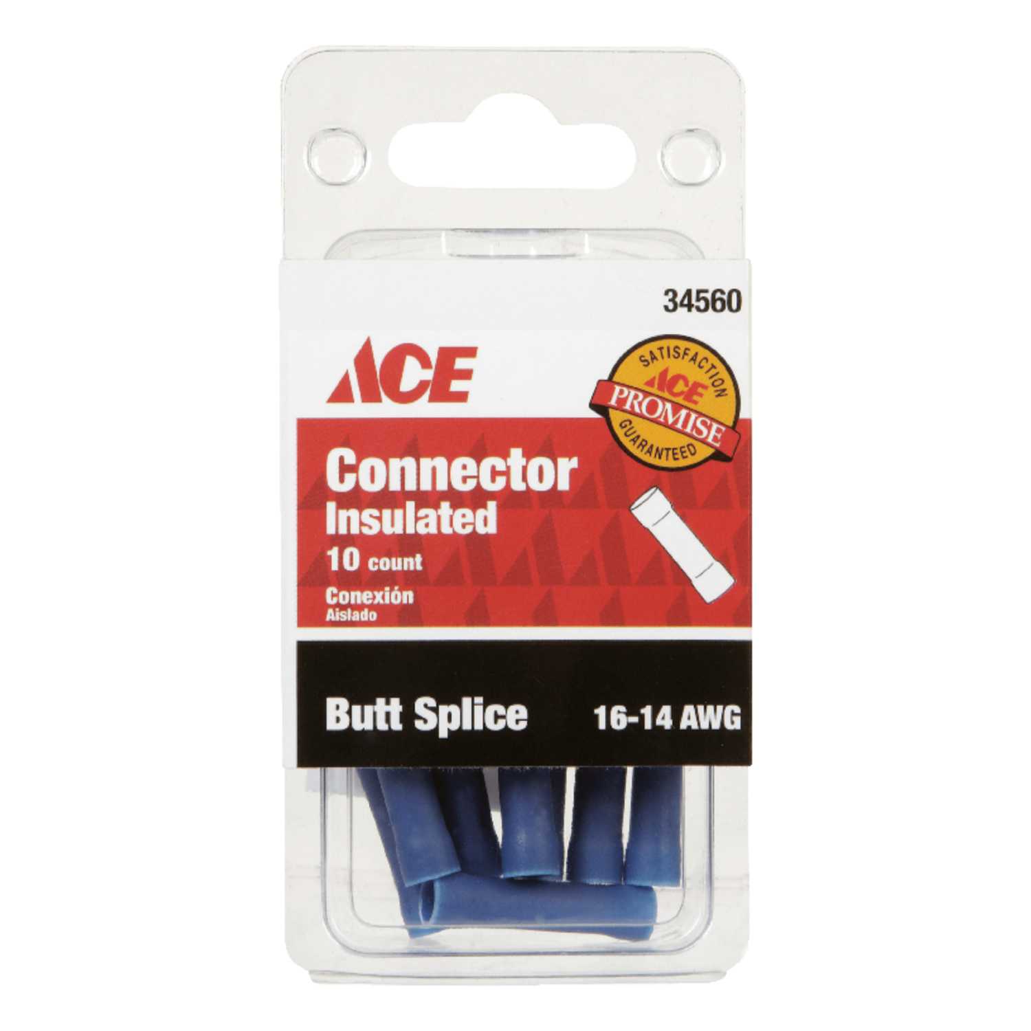 Ace Insulated Wire 1614 AWG 10 Butt Connector Ace Hardware