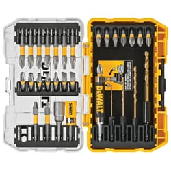 DeWalt Max Fit 8.75 in. L Screwdriving Bit Set S2 Tool Steel 32 pc