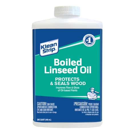Klean Strip Transparent Clear Oil-Based Linseed Oil Modified Alkyd Boiled  Linseed Oil 1 qt - Ace Hardware