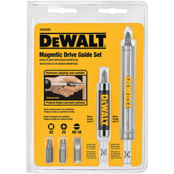 DeWalt 2 in. L Drive Guide Set Heat-Treated Steel 7 pc