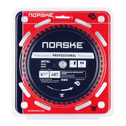 Norske 6-1/2 in. D X 5/8 in. Carbide Tipped Metal Saw Blade 48 teeth 1 pk